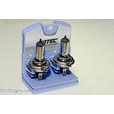 Halogen Bulbs, H4, Racing, Cosmos Blue White, 4750K, 100/90W, Mtec