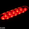Undervattensljus, 12 LED, Röd