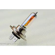 Halogen Bulbs, H7 55W 3300K Golden Style, Mtec