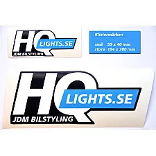 Sticker, Large (194x780mm), HQLights.se