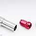 Wheel nuts M12 x 1,50 33 mm 60°, steel, red, 16 pcs inc. dual adapter