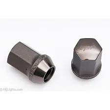 Wheel Nuts, M12 35mm 60° Aluminum Gray 20 Pcs Incl. Adapter, TPI XR