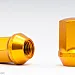 Wheel nuts - genuine TPI XR Nuts M12 35mm 60°, aluminium, golden, 20 pcs incl. adapter