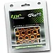 Wheel TPI SD Nuts M12 x 1,25 33 mm 60°, aluminium, golden, 20 pcs incl. adapter