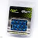 Wheel TPI SD Nuts M12 x 1,50 33 mm 60°, aluminium, blue, 20 pcs incl. adapter