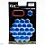 Hex Bolt/Nut Caps, 19mm, 20 Pcs, Blue, TPI
