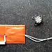 Heater for License Plate Cover kit, with remote controll (Euro size)