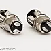 BAZ15D 27 SMD LED, röd 12v, bromsljus, 2 st
