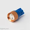 LED Bulb, T10, Blue, 1 Lamp