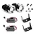 Fog Lamps, 2" 12V 55W Halo Angel Eyes, H3 Bulb, CCFL
