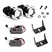 CCFL Projector Lights Fog Lamps, 2 12V 55W Halo Angel Eyes, H3 Bulb (2 lamps)