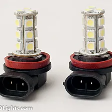 LED-lampa, H11, 18 LED, 2 st.