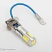 H3 Xtreme LED, extra powerfull 7.5W 400LM, 5 led, white 6000K (1 lamp)