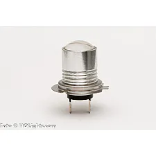 LED Bulb, H7, 5W, White 7000K, 1 Lamp, Cree