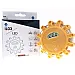 Magnetic UFO LED Road Flare Safety Emergency Light, shock proof, water proof, 3 x AAA batteries, yellow