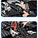 Jump Starter and Air Pump 2-in-1 with digital tyre pressure gauge and LED light, 1000A 8400mAh
