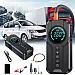 Jump Starter and Air Pump 2-in-1 with digital tyre pressure gauge and LED light, 1000A 8400mAh