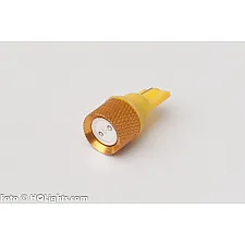 LED Lamp, T10, Yellow