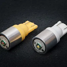 LED Bulb, T10, Powerful, 2-Pack