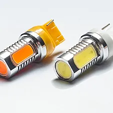 LED Bulb, T20 / W21W, 4 CREE, 2 Lamps
