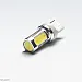 LED bulb T20 W21W with 4 CREE LED diodes and metal base for Subaru and Japanese car models
