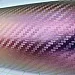 Wrapping vinyl foil , 3D carbon fibre look, chameleon color gold-pink, price for 10 x 152 cm