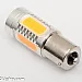 BA15S (P21W)  Xtreme LED, extra stark, 5 led, CREE, gul/orange 24v (1st)