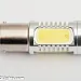 BA15S (P21W)  Xtreme LED, extra stark, 5 led, CREE, röd 24v (1st)