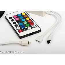 Control Unit and IR Remote for RGB LED Stripes
