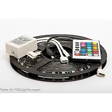 Control Unit and IR Remote for RGB LED Stripes