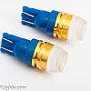 LED Strobe Bulb, T10, Blue, 2 Lamps