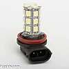LED Lamp, H8, 27 LEDs, 2-Pack