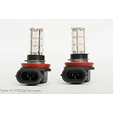 LED Lamp, H8, 18 LEDs, 2-Pack