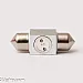 Spoollampa 30mm, 1 LED, 1st