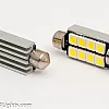 LED Bulb, Festoon C5W 41mm 8 LED Canbus White 6000K, 2 Lamps