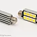 Festoon C5W LED 41mm, 8 LED, canbus, white 6000K 2 lamps