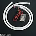 Flexible DRL Tube, white, 12V, 60cm (2 pcs)