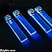 Car Interior Atmosphere Ambience LED Footwell Light Bars, 4 x 1Watt