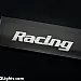 Car Badge plastic chrome, Racing