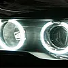 Halo Rings, CCFL, White 7000K, Compatible with BMW E36 E38 E39 E46 and Other Cars, Angel Eyes