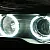Halo Rings, CCFL, White 7000K, Compatible with BMW E36 E38 E39 E46 and Other Cars, Angel Eyes