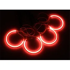 Halo Rings, CCFL, Red, Angel Eyes