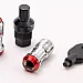 Rays Volk Racing Wheel nuts M12 x 45 mm 60°, steel, 20 pcs incl. adapter and tool
