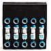 Rays Volk Racing Wheel nuts M12 x 45 mm 60°, steel, 20 pcs incl. adapter and tool