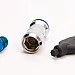 Rays Volk Racing Wheel nuts M12 x 45 mm 60°, steel, 20 pcs incl. adapter and tool