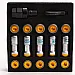 Rays Volk Racing Wheel nuts M12 x 45 mm 60°, steel, 20 pcs incl. adapter and tool