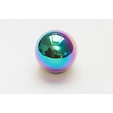 Gear Shift Knob, Universal, Chameleon Metal, Round Blank