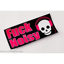 Sticker, Black Background, 145x70mm