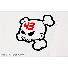 Sticker, Transparent, 120x120mm