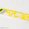 Sticker, Yellow, 190x35mm, TRD